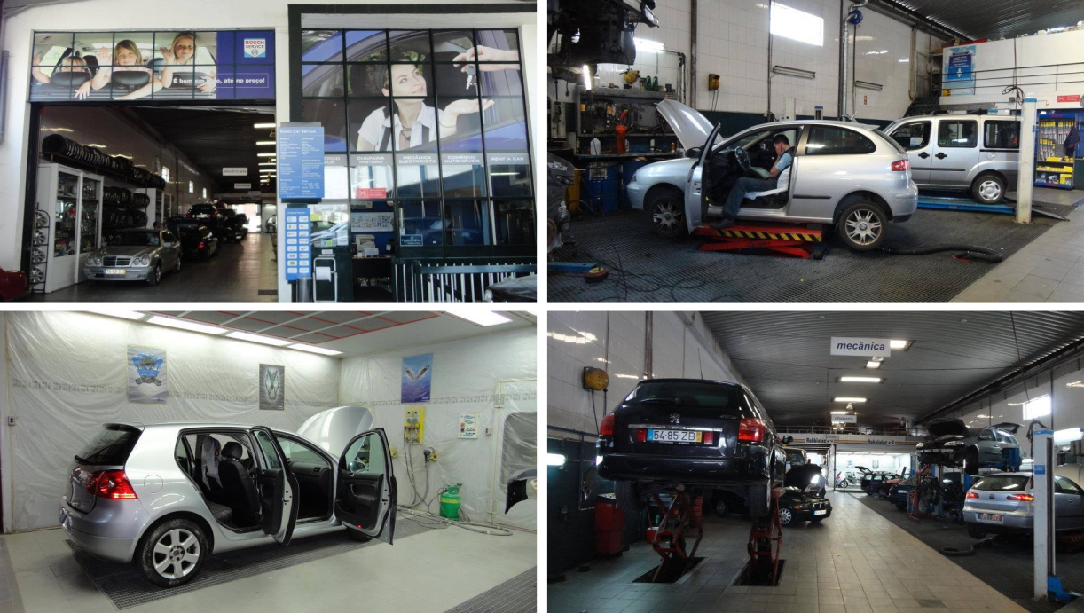 Oficina de repara&ccedil;&atilde;o autom&oacute;vel